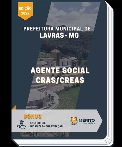 Apostila Agente Social Crascreas Prefeitura De Lavras Mg Mérito