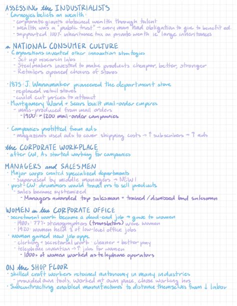 SOLUTION: Apush unit 6 notes part 1 - Studypool