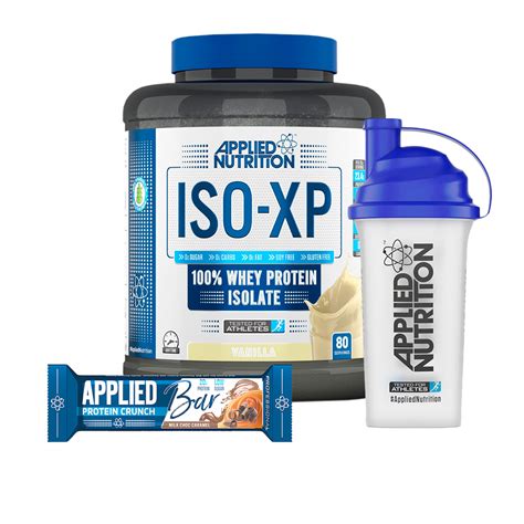 Iso Xp Whey Protein Isolate Kg Applied Bar Shaker Muscle