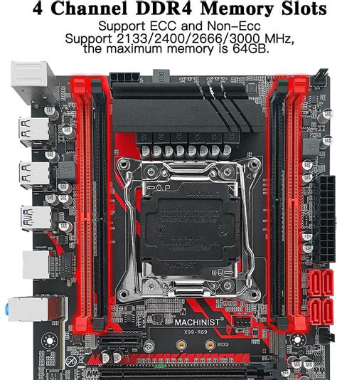 Gaming Motherboard Machinist X Lga V