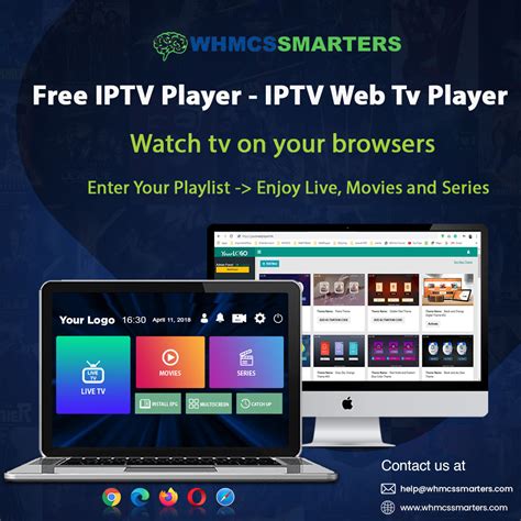 Free IPTV Player - IPTV Smarters Web TV Player (The Ultimate WebTV ...