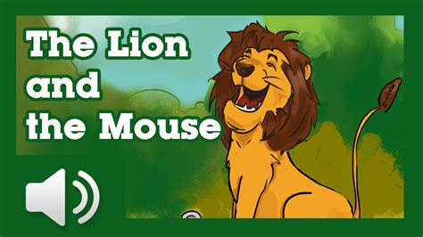 The Mouse And The Lion Fairy Tales And Stories For Children Youtube