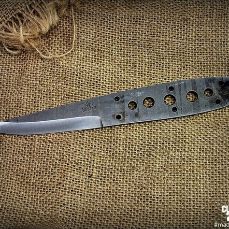 Handmade Knife Blade Blank Model Strzyga Etsy