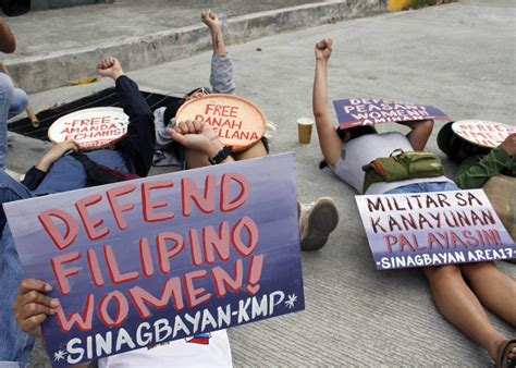 Peasant Women Protest The Manila Times