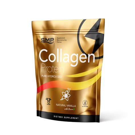 Private Label Pure Hydrolyzed Collagen Protein Non GMO Grass Fed