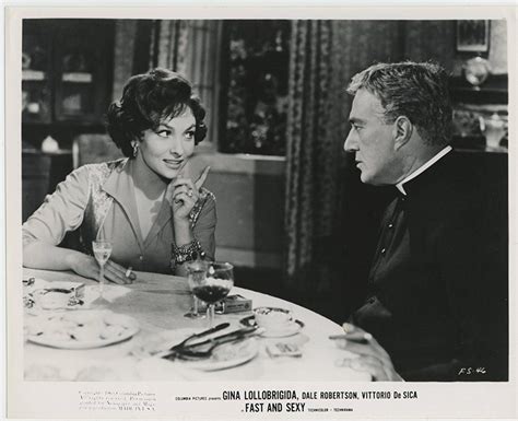 Gina Lollobrigida Con Vittorio De Sica In Anna Di Brooklyn