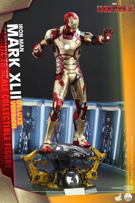 Hot Toys Qs Iron Man Mark Xlii Deluxe Version Hot Toys