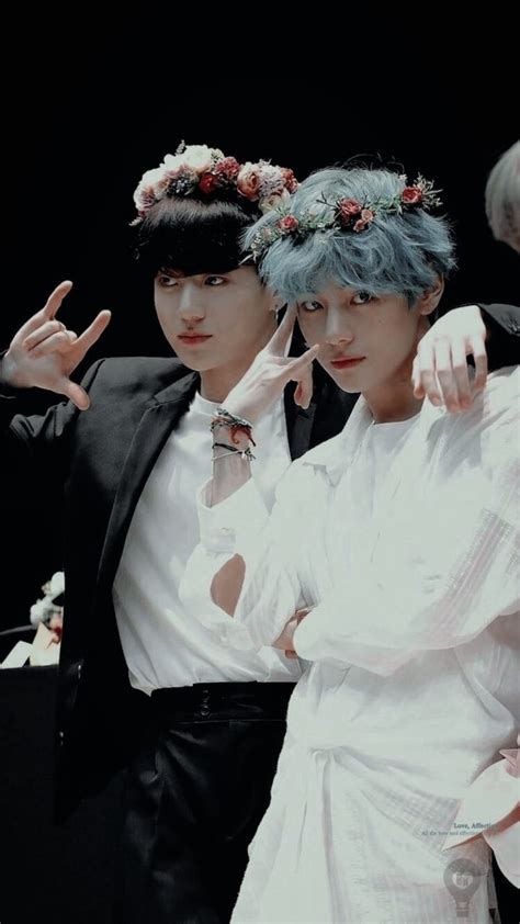 Taekook Lockscreen Vkook And Vkook Lockscreen Image On