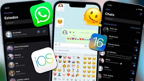 WHATSAPP ESTILO IPHONE IOS 16 EN ANDROID 2023 ACTUALIZADO Con NUEVOS