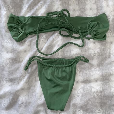 Oh Polly Neena Swim Cross Strap Bikini Top And Depop