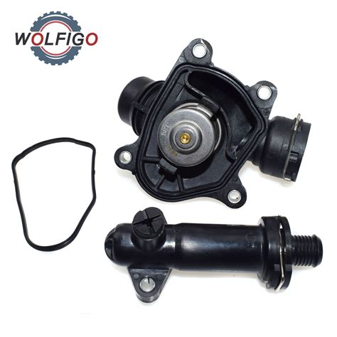 Wolfigo Engine Thermostat Housing Assembly With Seal