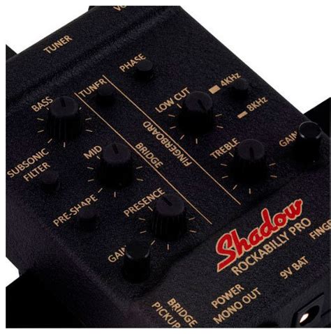 Shadow Sh Rb Pro Rockabilly Pro Upright Bass Pickup And Preamp звукосниматель для контрабаса