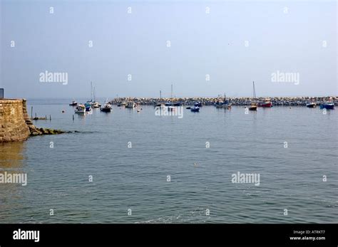 Rhos on Sea harbour Stock Photo - Alamy