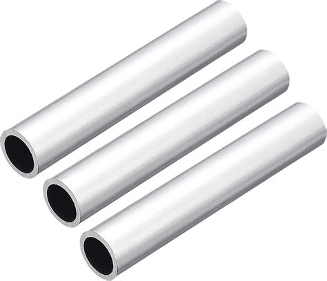 Sourcing Map Aluminum Round Tube Mm Od Mm Inner Dia Mm