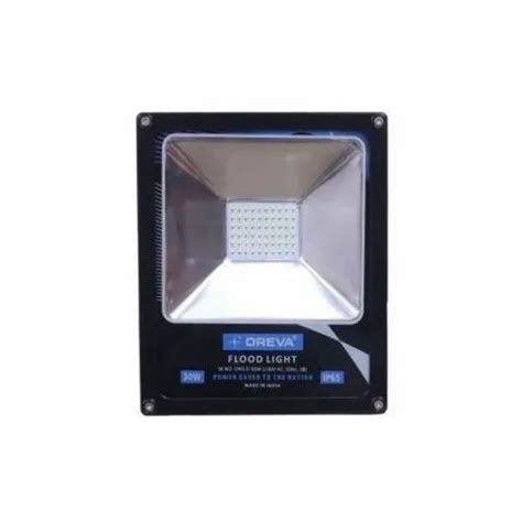 Aluminium Pure White Oreva Orfld W Led Flood Light For Park Garden