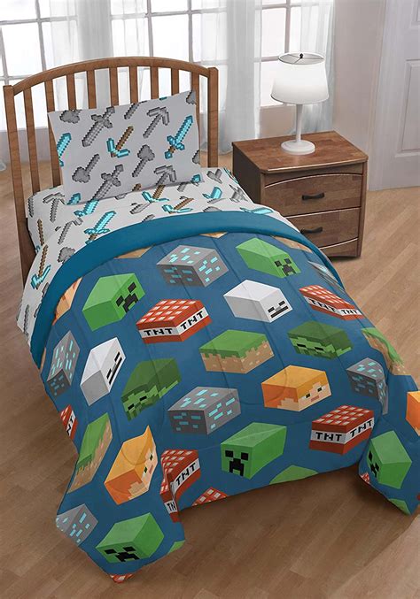 Minecraft Game Isometric Full Bed Set - 17% off!