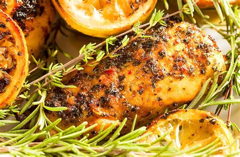 Lemon Chicken With Thyme Recipe