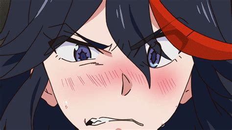 Ryuko Blushing Kill La Kill Know Your Meme