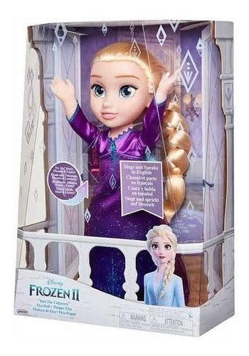 Elsa Musical Mu Eca Frozen Canta Habla Ilumina Disney Env O Gratis