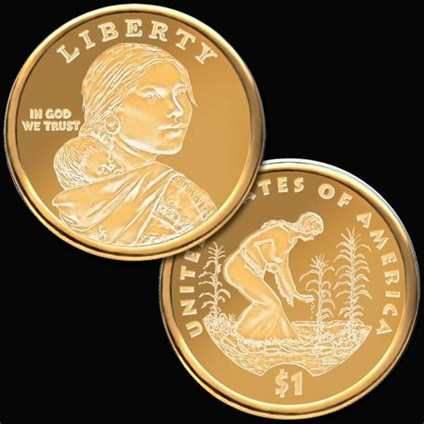 2009 Proof Sacagawea Golden Dollar