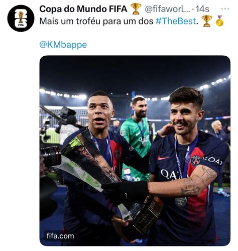 Presente e futuro FIFA divulga imagem de Mbapeé o estreante