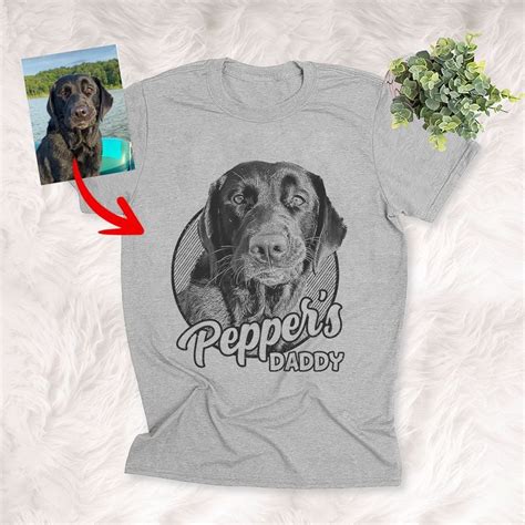 Personalized Dog Shirts For Humans Custom Dog T Shirts For Dog Lovers