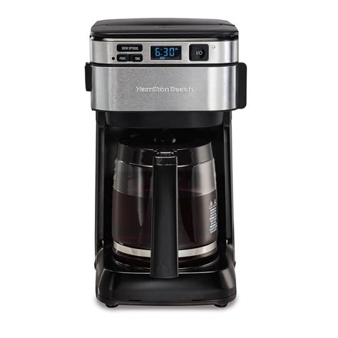 Hamilton Beach Cup Programmable Coffee Maker With Front Fill Swing