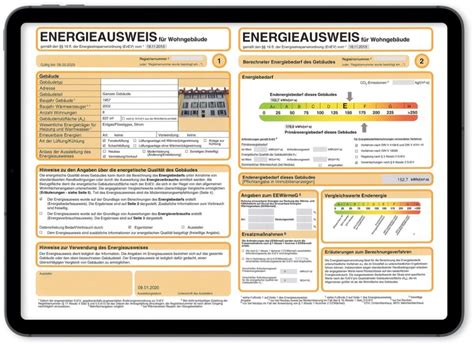 Energieausweis erklärt Verbrauchsausweis Bedarfsausweis bestellen