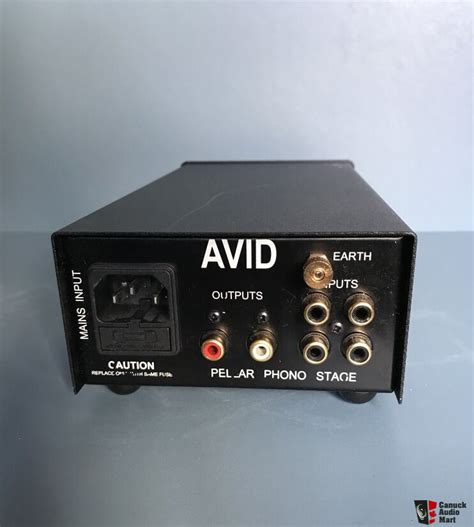 avid pellar mmmc phono preamplifier photo  canuck audio mart