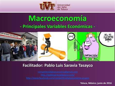 Pdf Principales Variables Económicas Pablo Saravia · Otras