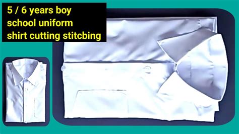 School Uniform Shirt For 5 6 Years Boy 3rd Std Boy Shirt Cutting