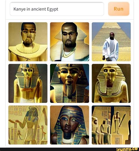 Kanye In Ancient Egypt Run Ifunny