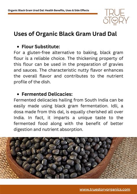 Ppt Organic Black Gram Urad Dal Health Benefits Uses And Side Effects Powerpoint Presentation