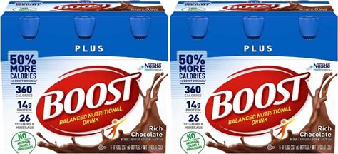 Amazon Boost Bebida Nutricional Plus Rich Chocolate Onzas