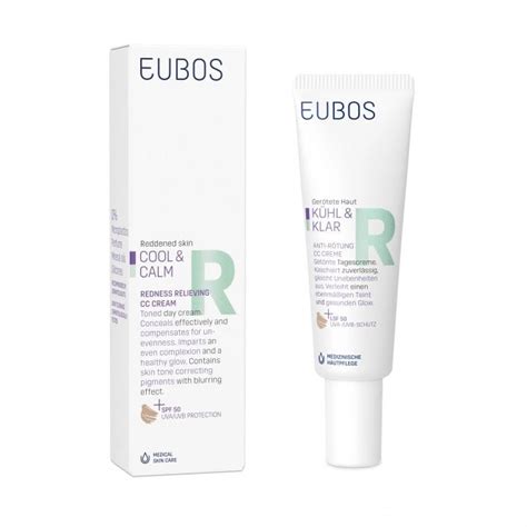 Eubos Cool Calm Redness Relieving CC Cream 30ml Women From Pharmeden UK