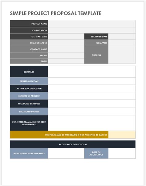 Free Project Request Form Templates Smartsheet