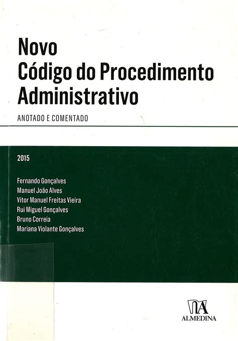 C Digo Do Procedimento Administrativo Anos Da Justi A