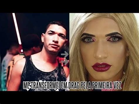 Me Transformei Em Drag Pela Primeira Vez Youtube