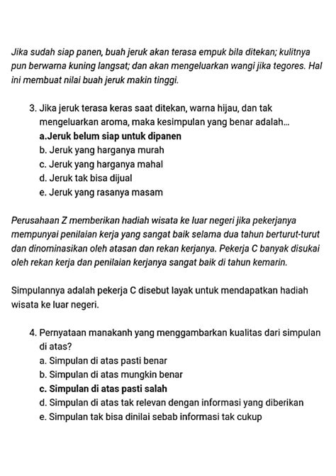 SOLUTION Contoh Soal Dan Pembahasan Utbk Studypool