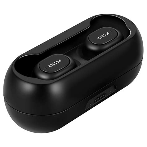 QCY T1C TWS Dual Bluetooth 5 0 Earphones With Mic Charging Box Noise