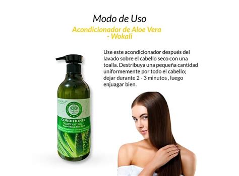 Ripley ACONDICIONADOR DE ALOE VERA WOKALI 550ML 2 UNIDADES