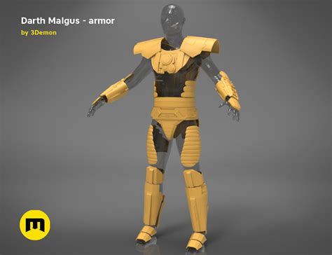 Darth Malgus’s armor bundle | 3Demon - 3D print models download