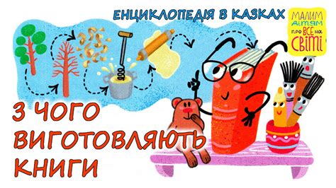 АУДІОКАЗКА З ЧОГО ВИГОТОВЛЯЮТЬ КНИГИ Енциклопедія в казках