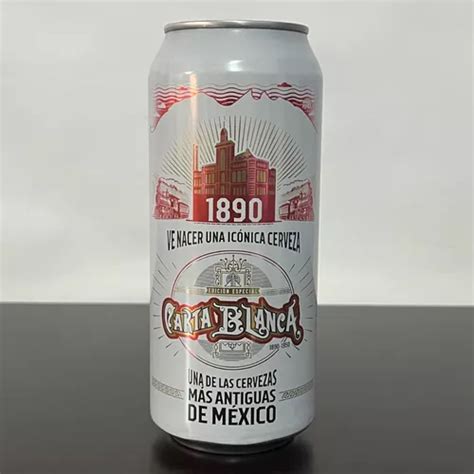 Lata Cerveza Carta Blanca M Xico Aniversario Mercadolibre