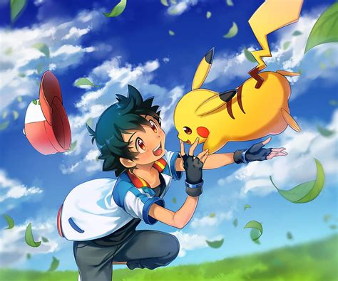 Pokémon Pokemon Red And Blue Pikachu Satoshi Pokémon Hd