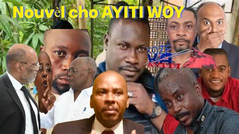 Nouvel Cho Nan Peyi Ariel Frantz Andre Michel Gwo Deblozay Pete Nan