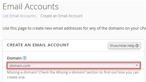 How To Create An E Mail Account In CPanel Eukhost