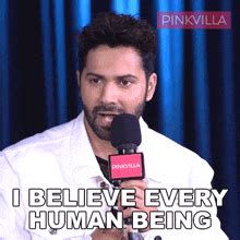 I Believe Every Human Being Is Good Pinkvilla Sticker I Believe Every