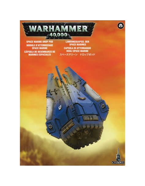 Warhammer 40k Drop Pod Brisalert