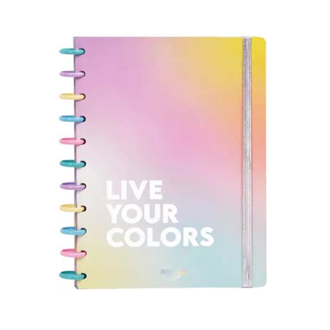 CUADERNO INTELIGENTE A DISCOS LIVE YOUR COLORS MOOVING LOOP